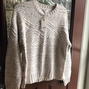 Lucky Brand casual knit sweater size small